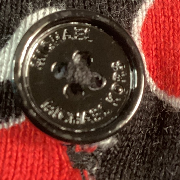 MICHAEL KORN LONG CARDIGAN Red,black & White - Picture 6 of 13